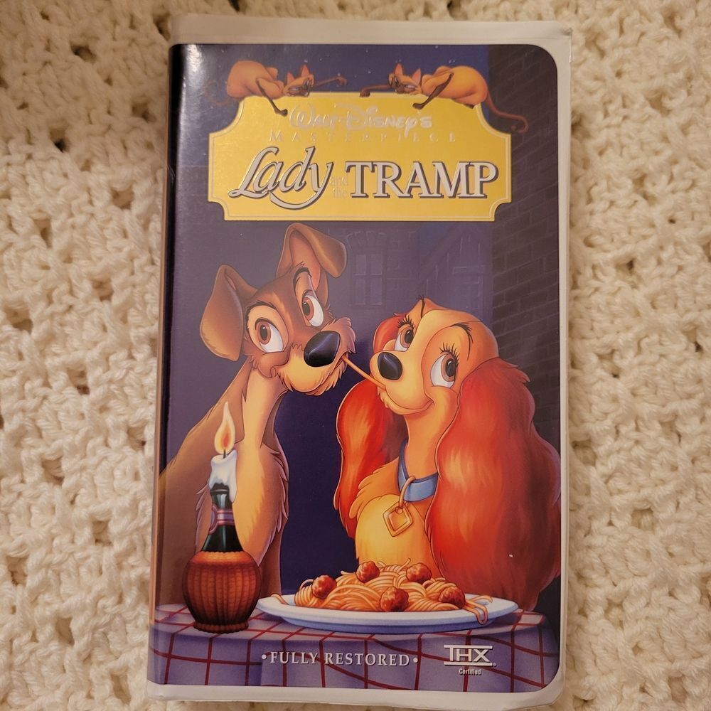 Lady and the Tramp VHS Tape